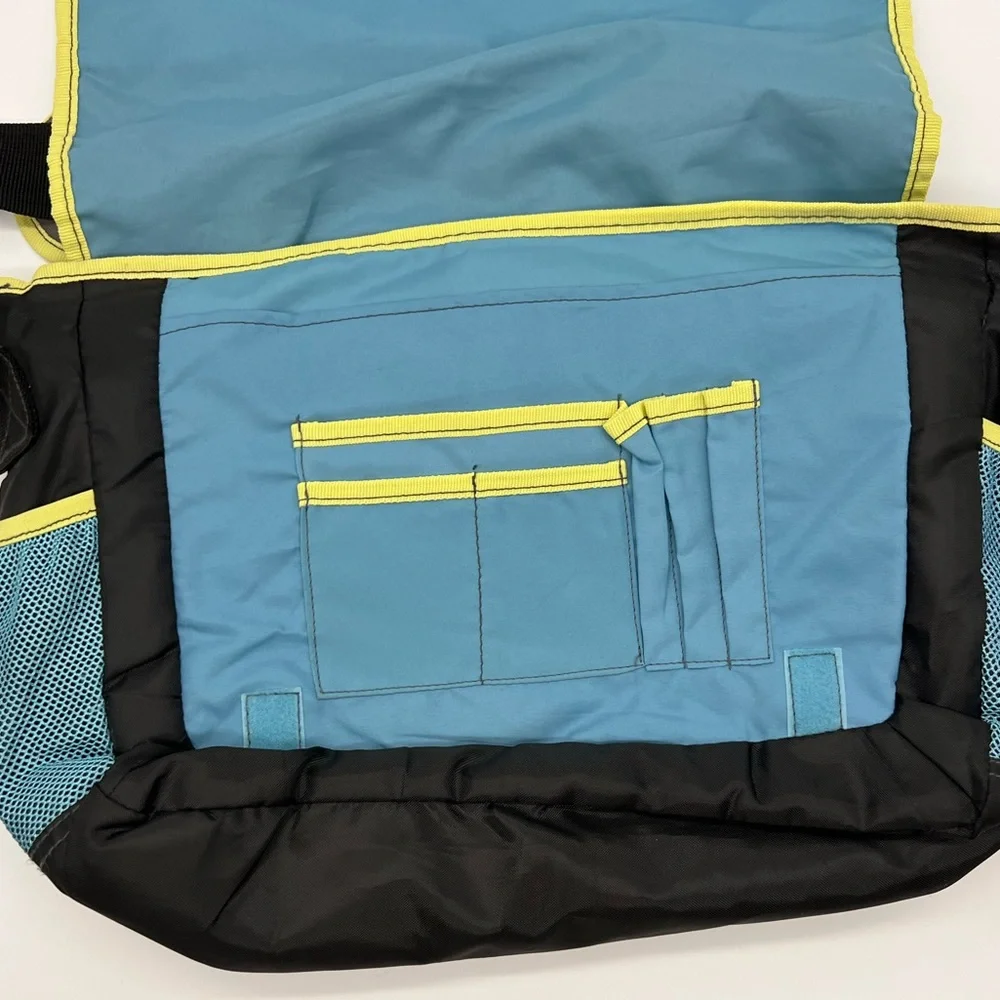 Embark Messenger Laptop Messenger Bag Dripping Paint Pattern